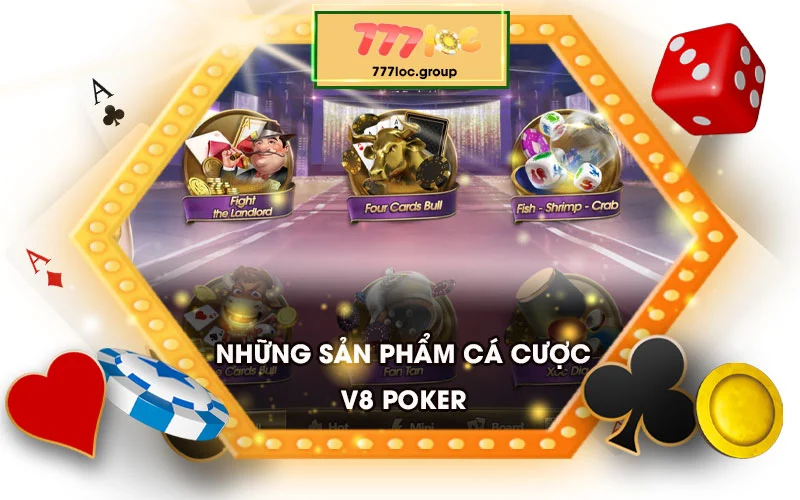 Những ưu điểm của V8 Poker 777loc